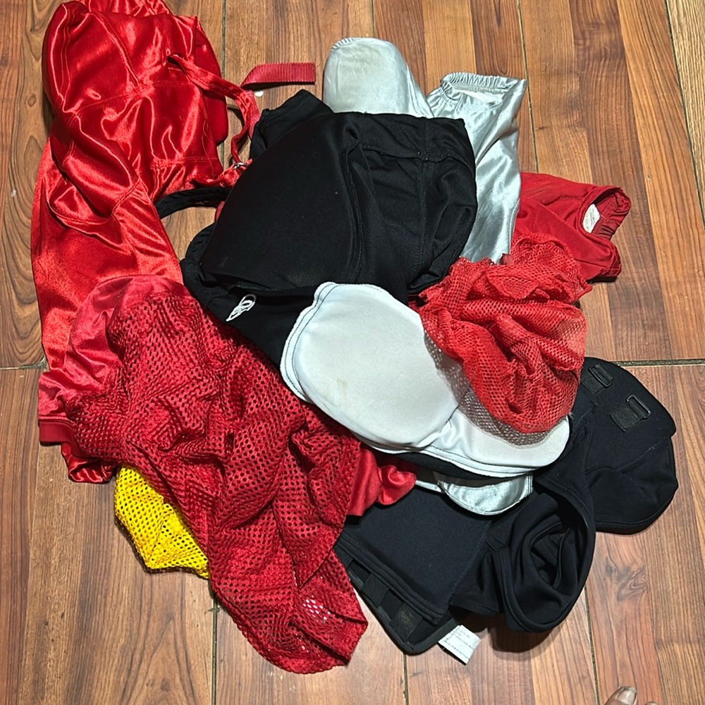 Tons of football pants , jerseys,accessories